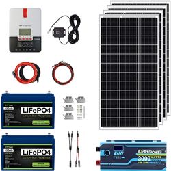 ExpertPower Solar Power Kit with Battery