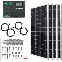 HQST 400W Solar Power Kits For Sheds