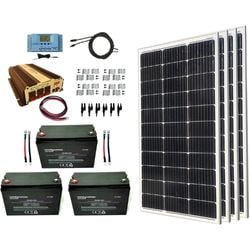 WindyNation 400 Watt Complete Solar Power Kits