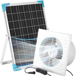 Voltset Solar Powered Fan For Chicken Coop