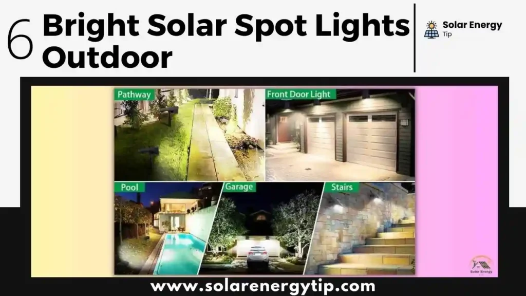 Bright Solar Spot Lights Outdoor