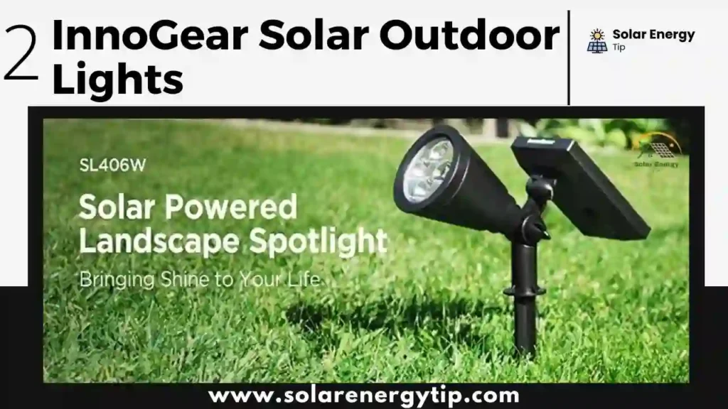 InnoGear Solar Outdoor Lights