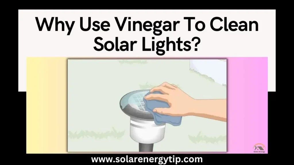 Why Use Vinegar To Clean Solar Lights