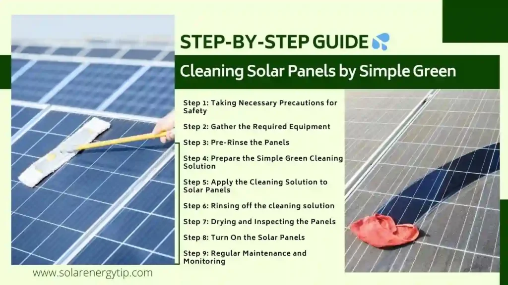 Step-by-Step Guide to Cleaning Solar Panels with Simple Green 