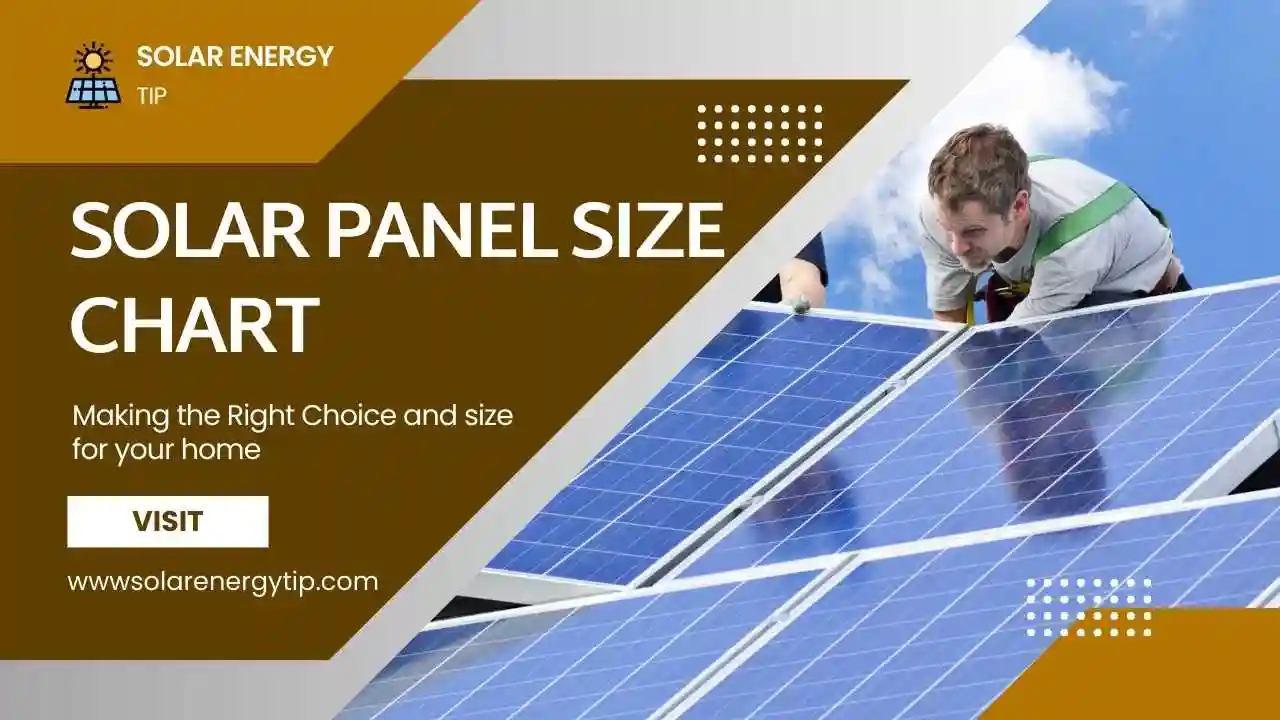 Solar Panel Size Chart