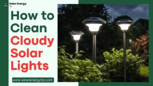 How to Clean Cloudy Solar Lights