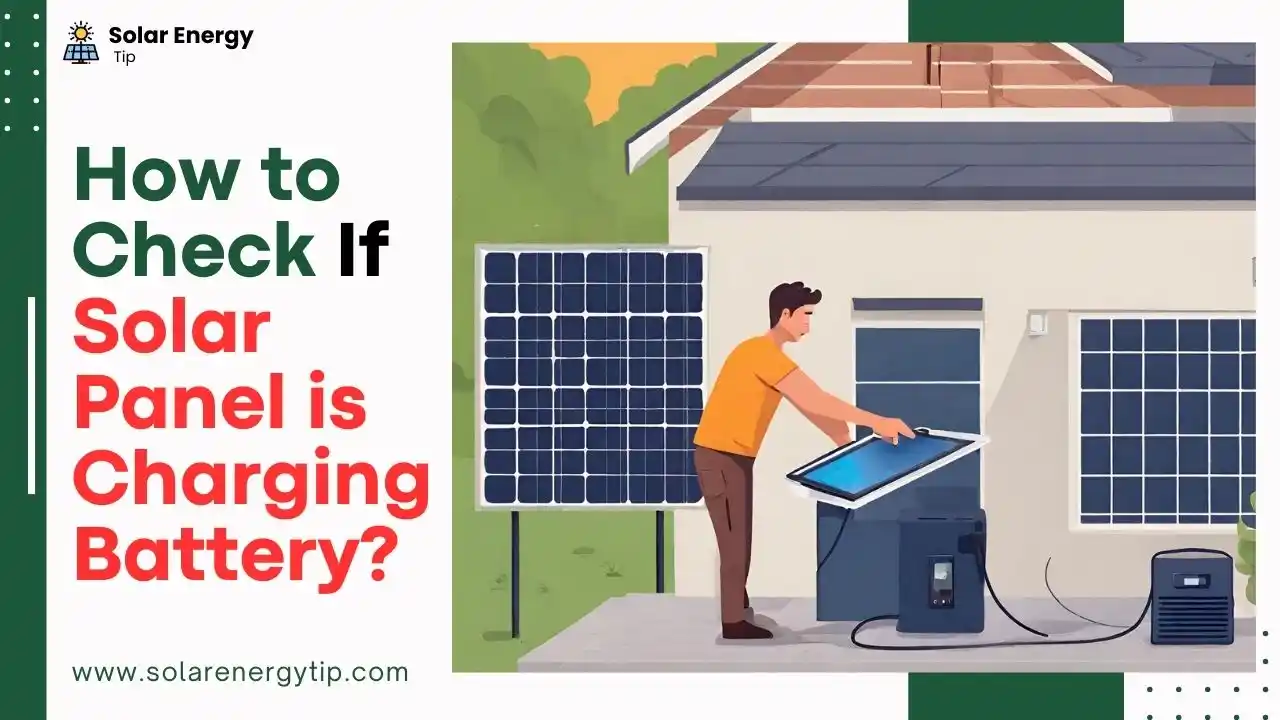 How to Check If Solar Panel is Charging Battery